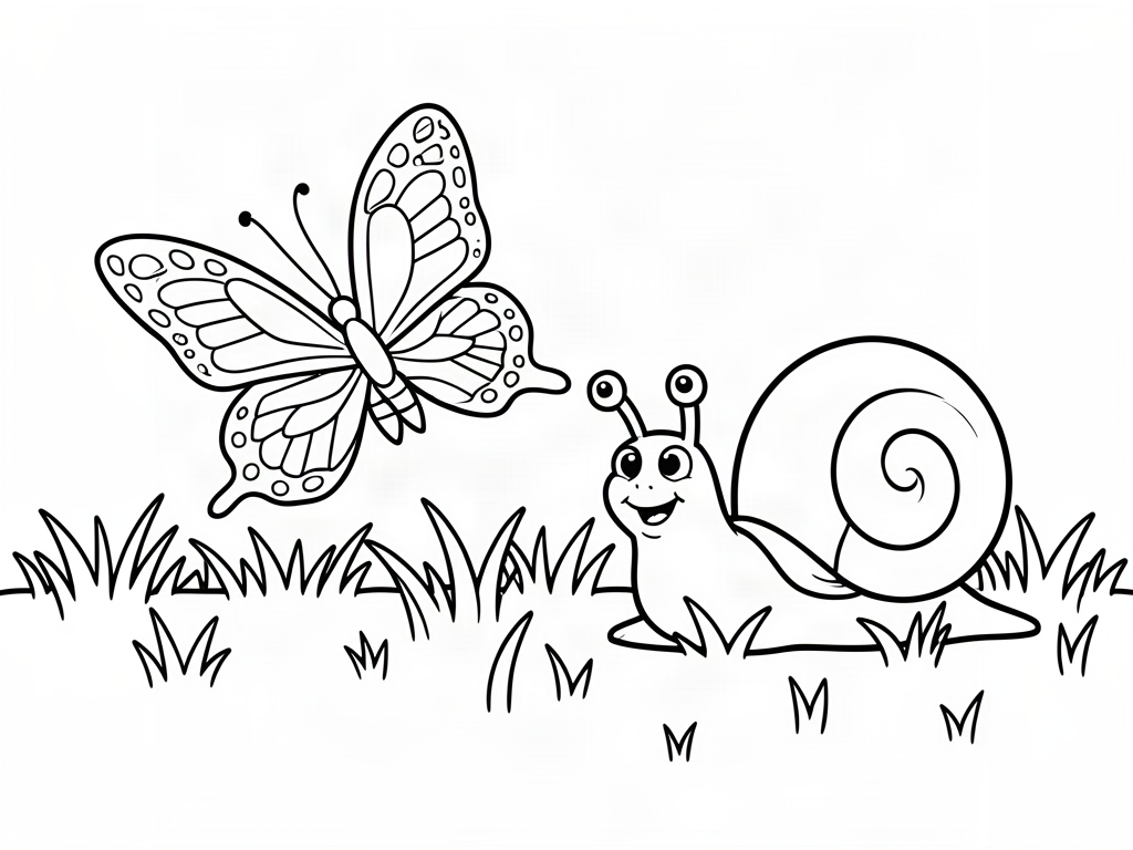 Butterfly coloring page 12 - free printable