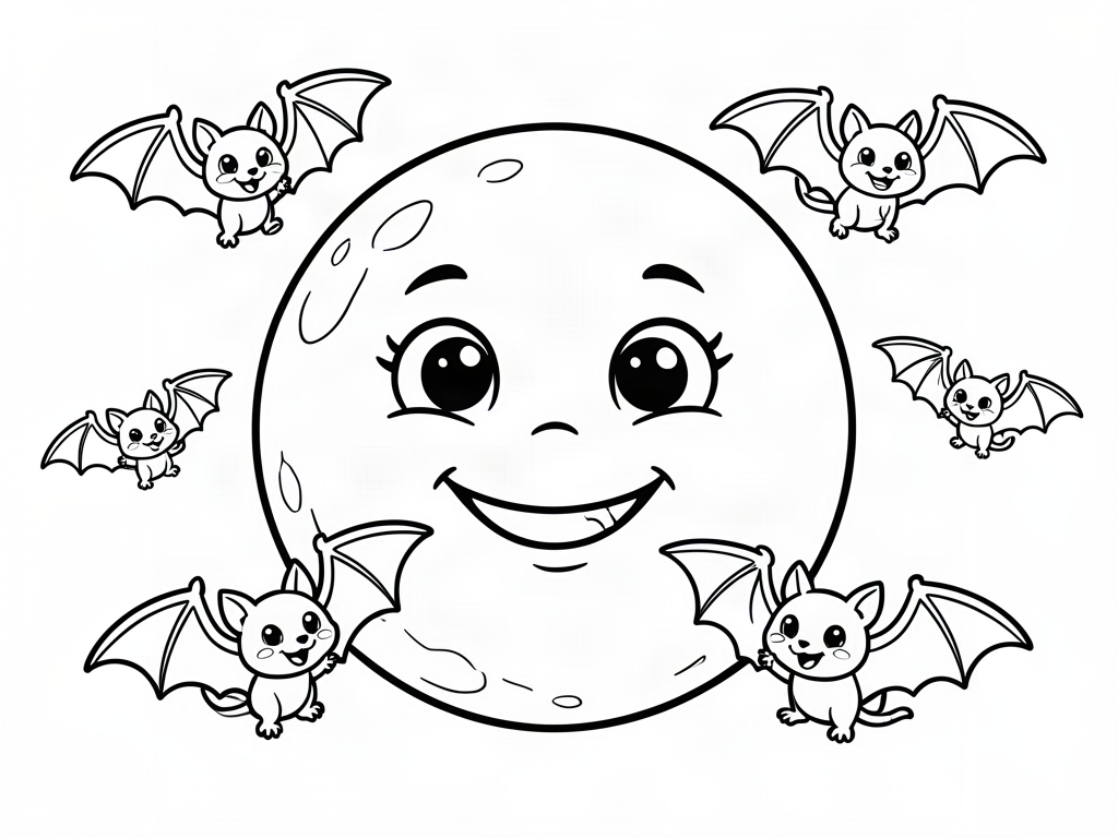 Halloween coloring page 04 - free printable