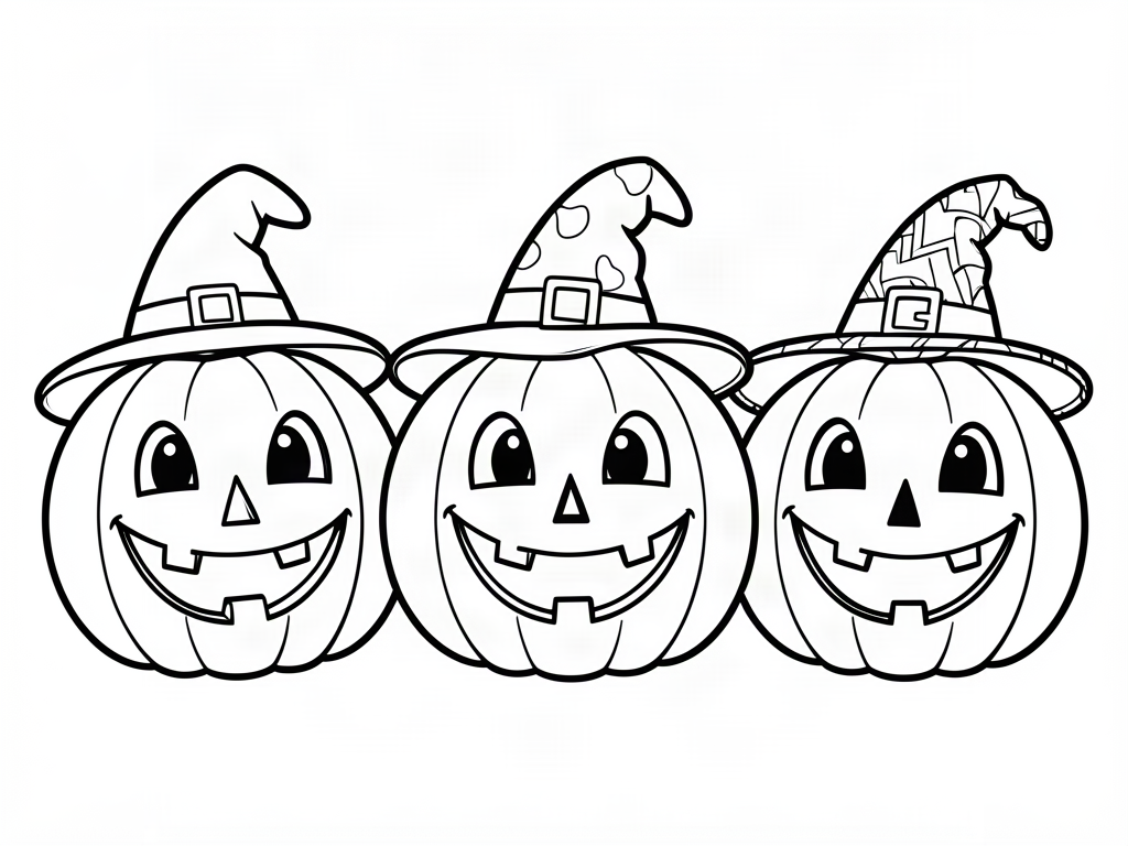 Halloween coloring page 09 - free printable