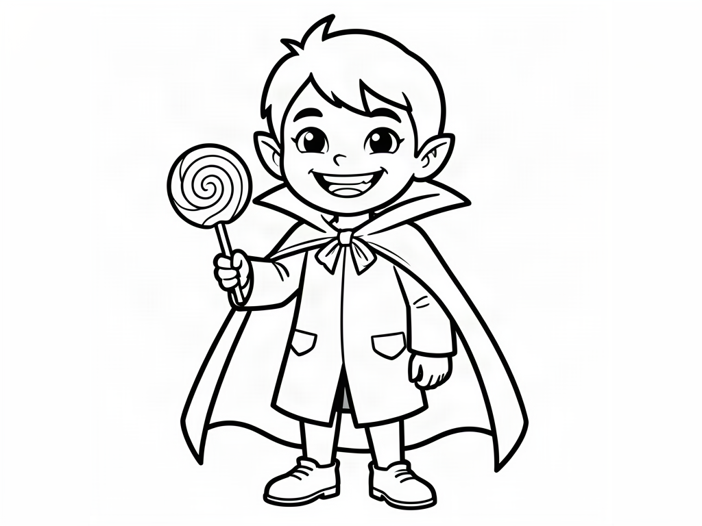 Halloween coloring page 12 - free printable
