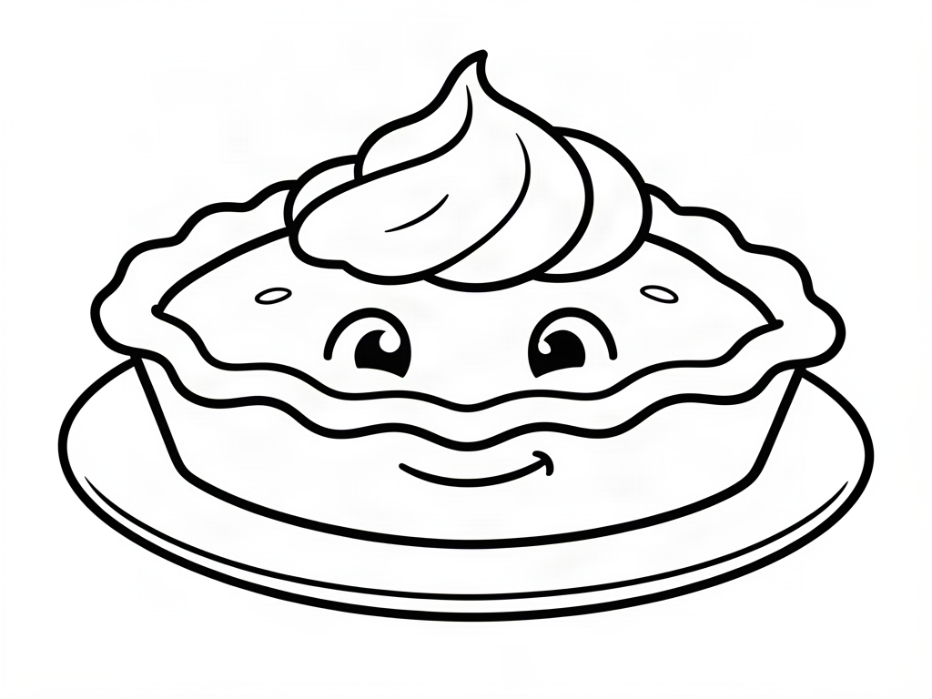 Pumpkin coloring page 11 - free printable